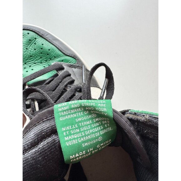 NIKE Air Jordan 1 Retro High Pine Green Sail Black Sneakers, Size 9 - Picture 3 of 16
